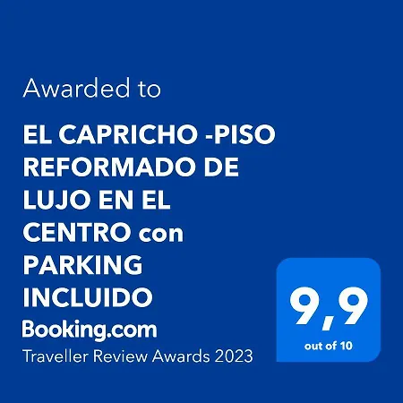El Capricho - Lujo Y Confort En El Centro Con Parking Incluido 아파트